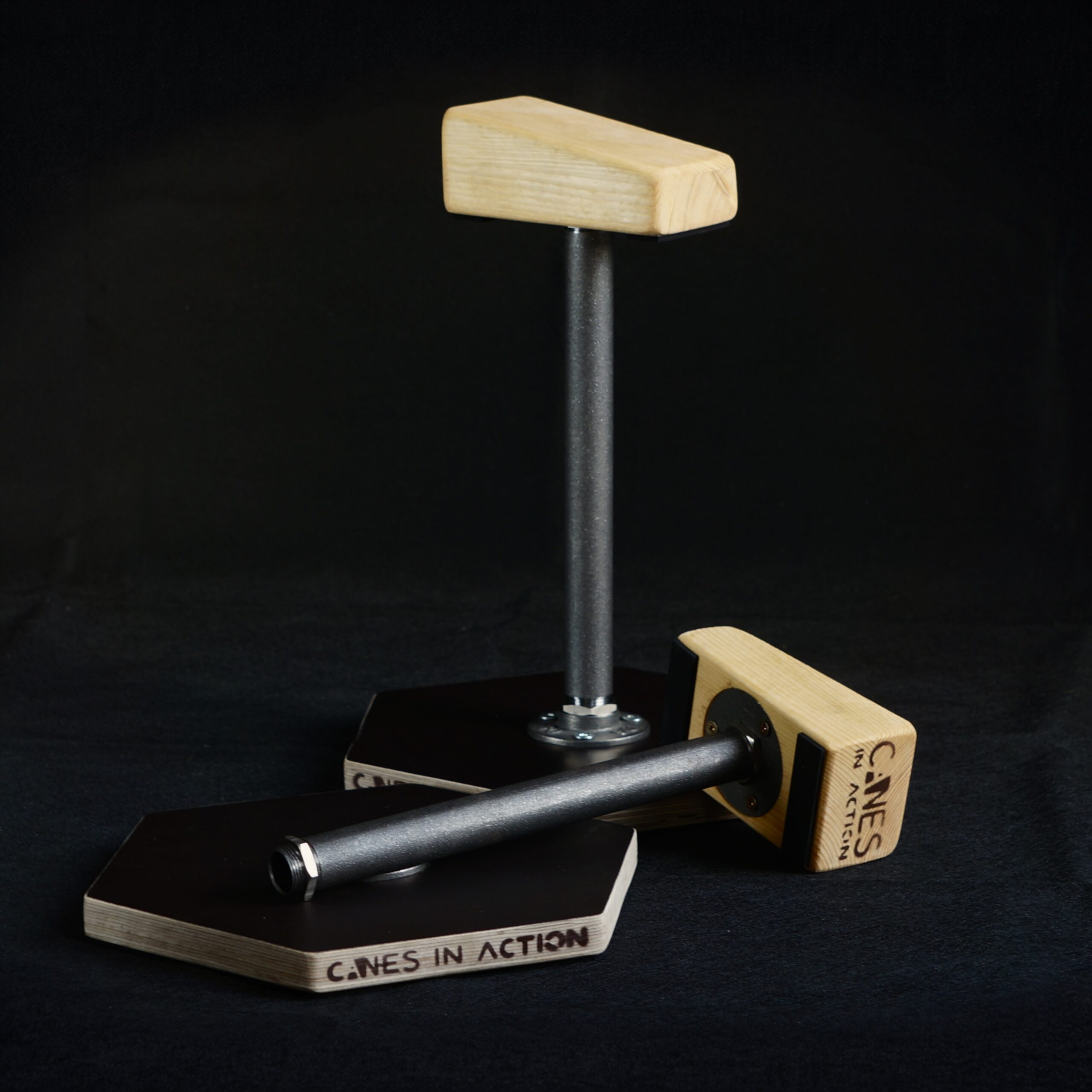 2 in 1 Handstandstützen: Hexagon – Bild 1