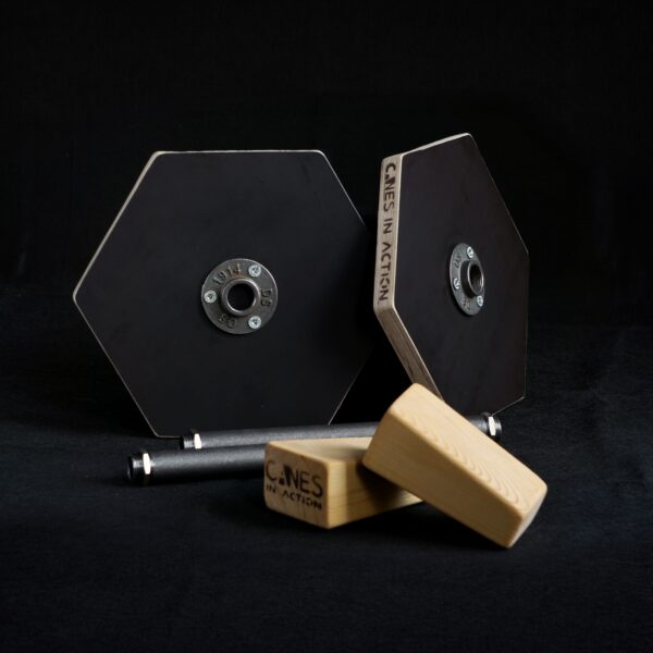 2 in 1 Handstandstützen: Hexagon