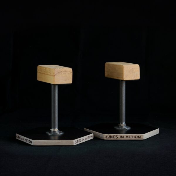 2 in 1 Handstandstützen: Hexagon